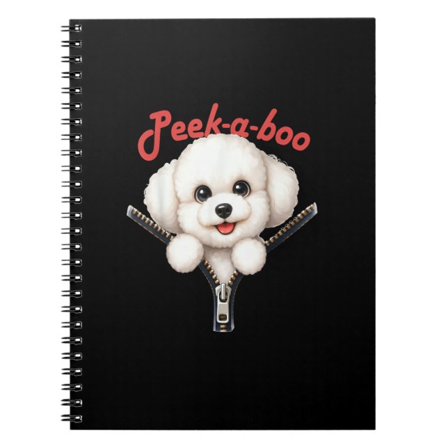 Funny - Peekaboo Halloween Notebook (Front)