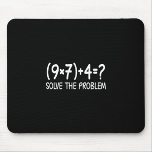 Funny Pemdas Elementary Math Teacher Brainrot 67 M Mouse Pad