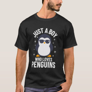 Funny Penguin Art Animal Seabird Bird For Men Fath T-Shirt