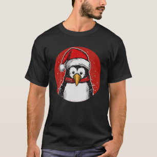 Funny Penguin Christmas Animal Lovers Gift Men Wom T-Shirt