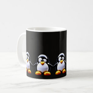 Funny Penguin Family Coffee Mug