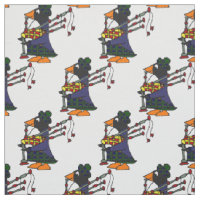 Funny Penguin Playing Bagpipes Art Original