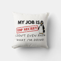 Funny Penguin-Work Struggle