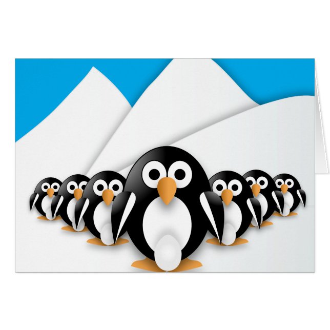 Funny penguins (Front Horizontal)