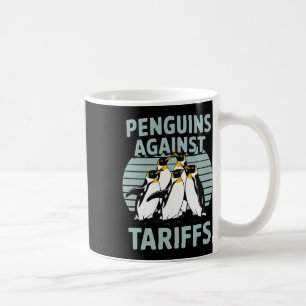 Funny Penguins Against Tariffs Liberation Day Wome Coffee Mug