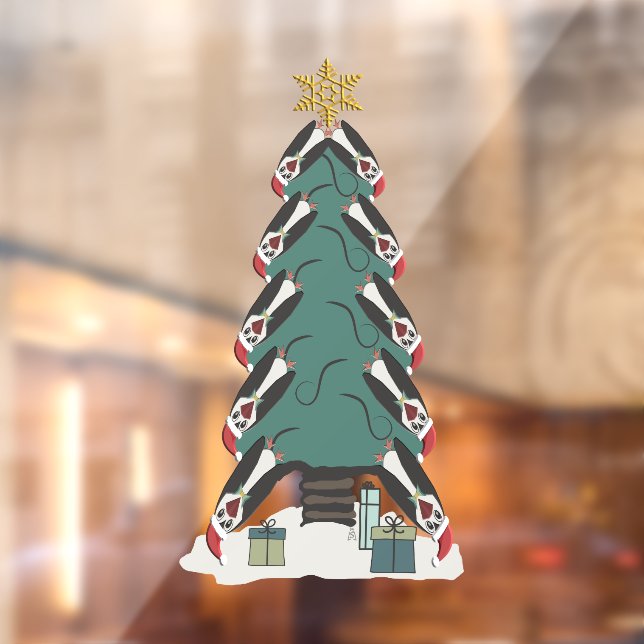 Funny Penguins Christmas Tree (Sheet 2)