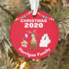 Funny Personalised 2020 Covid Christmas Tree