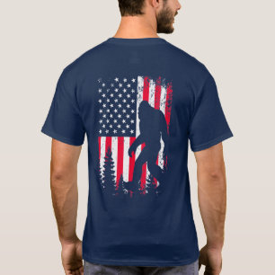 Funny Personalised 4th of July Big Foot T-Shirt