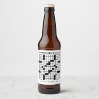 Funny Personalised Black White Crossword Puzzle