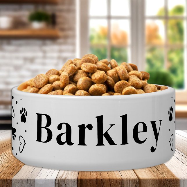 Funny Personalised Dog Dish Pet Bowl (Creator Uploaded)
