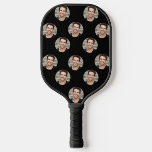 Funny personalised face, Custom photo Pickleball Paddle