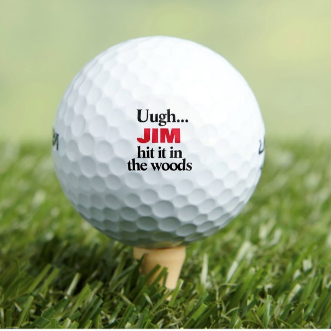 Funny Personalised Golf Balls (Creator Uploaded)