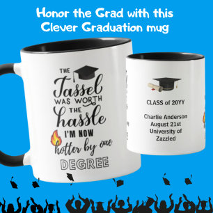 FUNNY Personalised Graduation Graduate Quote Gift Mug