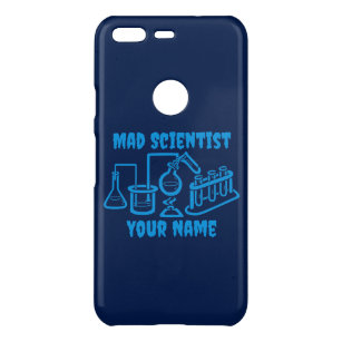 Funny Personalised Mad Scientist Uncommon Google Pixel Case