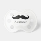 Funny Personalised Moustache Pacifier