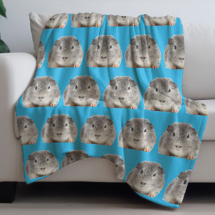 Funny Personalised Pet Face Fleece Blanket