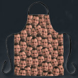 Funny Personalised Photo Face Chef Gift.  Apron<br><div class="desc">Funny Personalised Photo Face Chef Gift. Personalised Faces Apron, Custom Photo Apron for Women and Men, Funny Crazy Face Kitchen Apron Personalised Kitchen Custom Picture Chef Gift You can use your own face, pet photo, family photo, baby photo, etc. These make the most unique and perfect memorable gifts for birthdays,...</div>