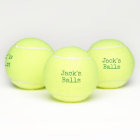 Funny Personalised Tennis Balls