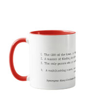 Funny Personalised Wife Definition Mug