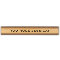 Funny personalised You rule wooden ruler