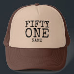 FUNNY PERSONALIZED BIRTHDAY GIFT  TRUCKER HAT<br><div class="desc">FUNNY PERSONALIZED BIRTHDAY GIFT,  A PERFECT GIFT FOR BIRTHDAY CELEBRANT,  ANNIVERSARY AND REUNION.</div>