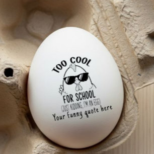  Funny personalized egg stamp, funny custom fresh  Rubber Stamp
