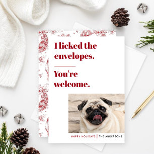 Funny Pet Holiday Card