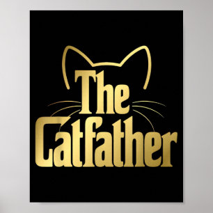 Funny Pet Lover Cat Dad The Cgovernment Poster