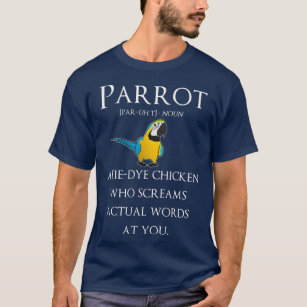 Funny Pet Parrot Definition Macaw T-Shirt