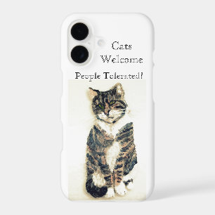 Funny Pet Quote Tabby Cat
