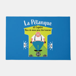 funny Pétanque gifts Doormat