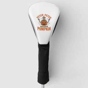 Funny Peter Peter Pumpkin Halloween Skeleton Shirt Golf Head Cover