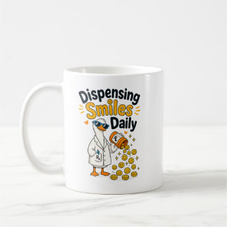 Funny Pharmacist Duck Design Coffee Mug