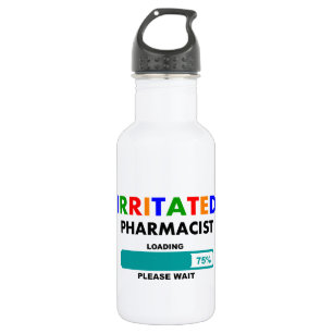 Funny Pharmacist Loading T-Shirts 532 Ml Water Bottle