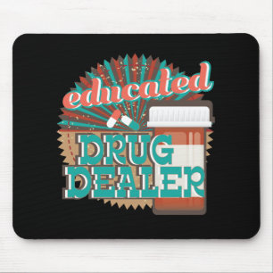 Funny Pharmacist Pharmacy Tech Gift Mouse Pad