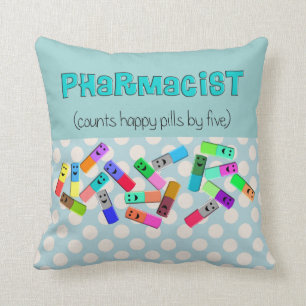 Funny Pharmacist Pillow