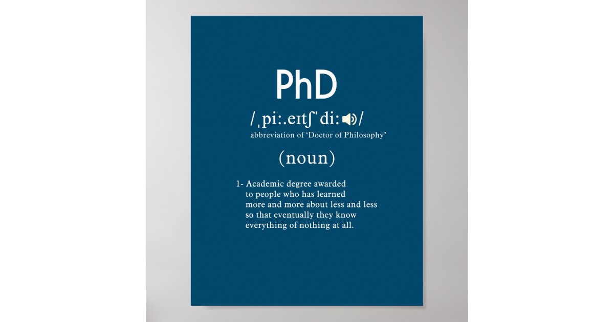 phd definition joke