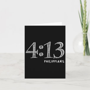 Funny Philippians 4 13 Jesus Christian On Strength Card