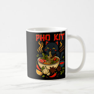 Funny Pho Kit Black Cat Halloween Costume Family M Coffee Mug