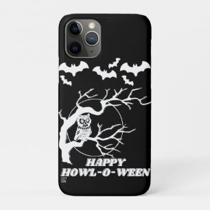 funny phone case "HAPPY HOWL-O-WEEN"