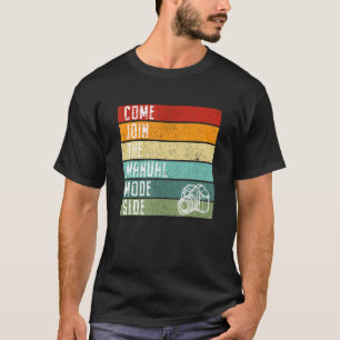 Funny Photographer Lover Cool Camera Man Photo Man T-Shirt