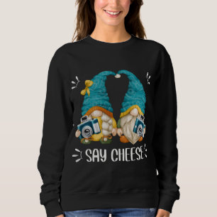 Funny Photography Camera Gnomes For Photographers Sweatshirt