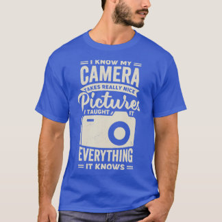 Funny Photography Camera Photographer Gift T-Shirt