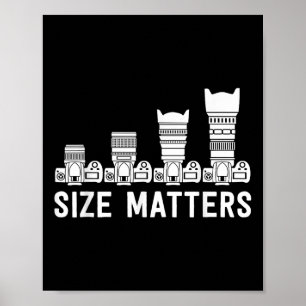 Funny Photography - Lens Size S  Poster