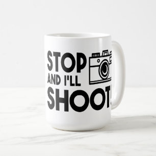 Funny Photography Wedding Photographer Camera Coffee Mug