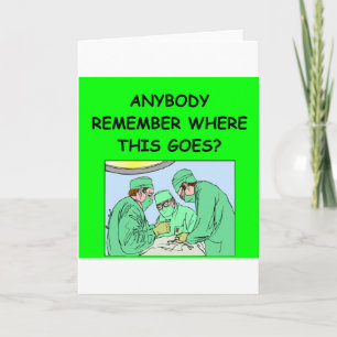 funny physician joke card