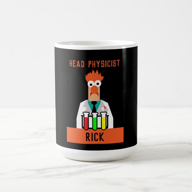 Funny Physicist Birthday Magic Mug (Center)