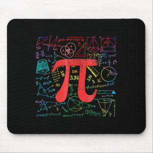 Funny Pi Day Math Equation Math Teacher Student Ge Mouse Pad