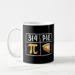 Funny Pi Day Math Teachers Shirts, Pi Symbol Pie M Coffee Mug
