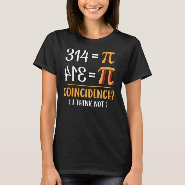 Funny Pi Day Pie Math Teachers Shirts, Pi Symbol M T-Shirt (Front)